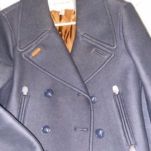 coach navy blue jacket
